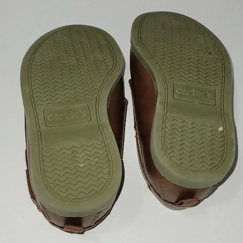 Carter's Size 6m Brown Moccasins
